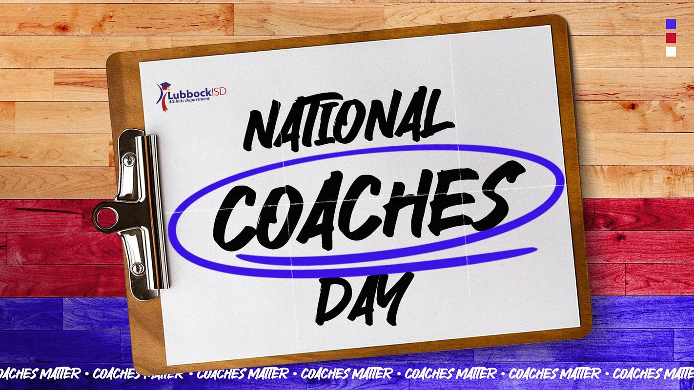 Real-world National Coaches Day graphic