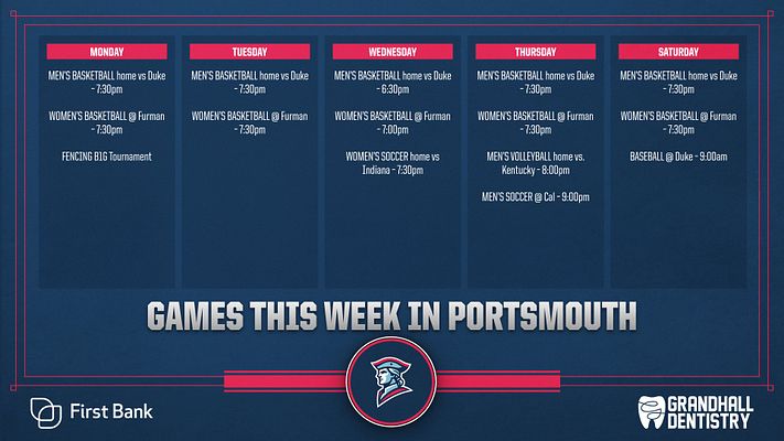 Multi-Format Week Ahead