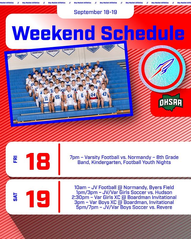 Real-world Weekend Schedule (Polaroid) graphic