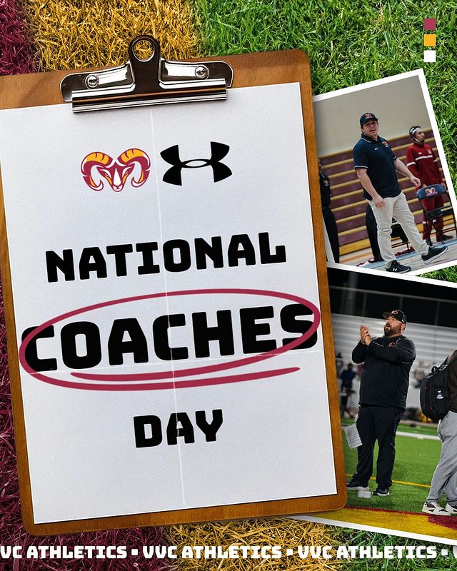 Real-world National Coaches Day graphic
