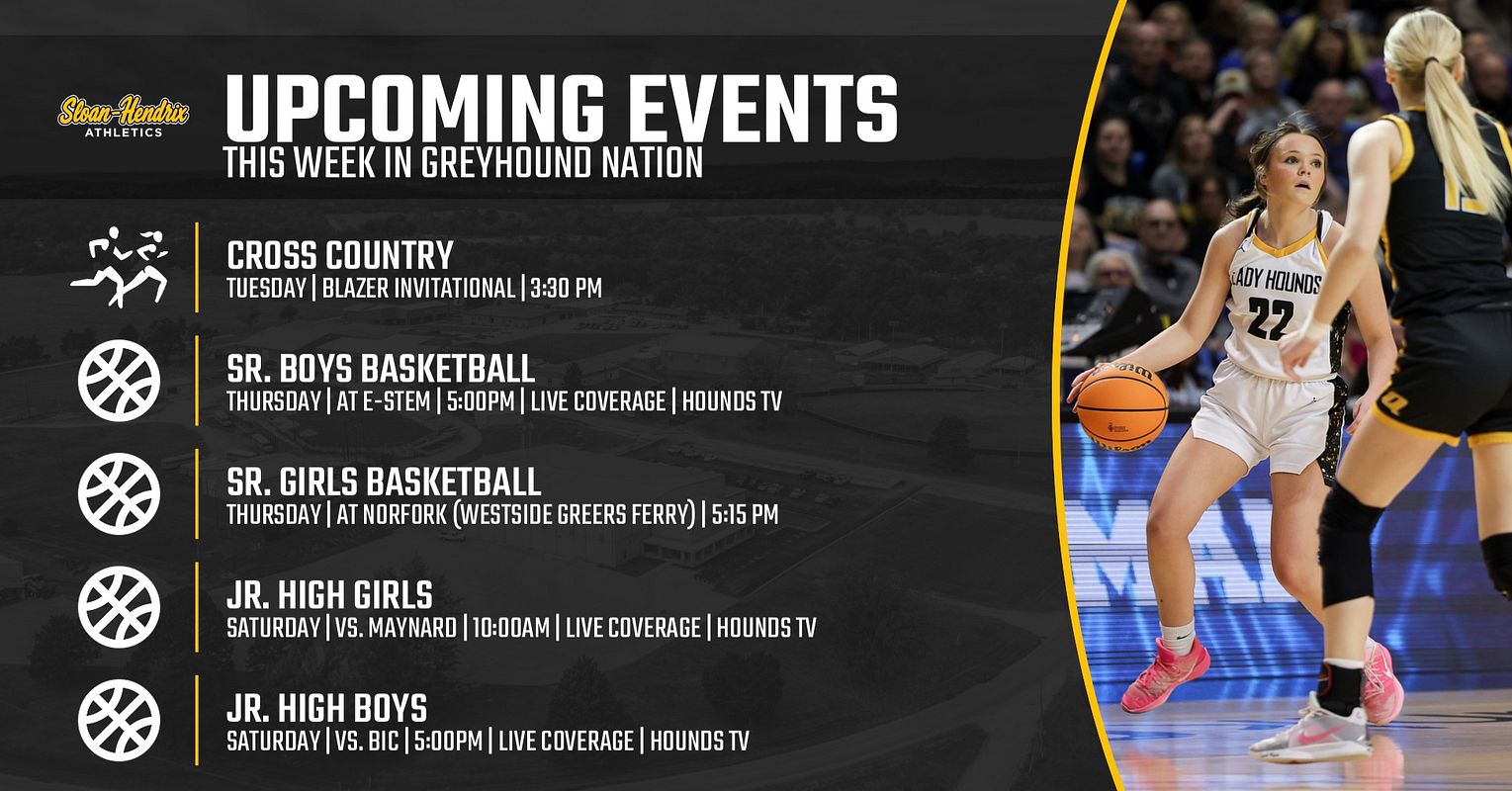 Real-world Upcoming Events/Promos graphic