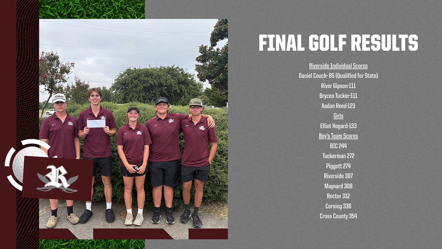 Real-world Golf Headline  graphic