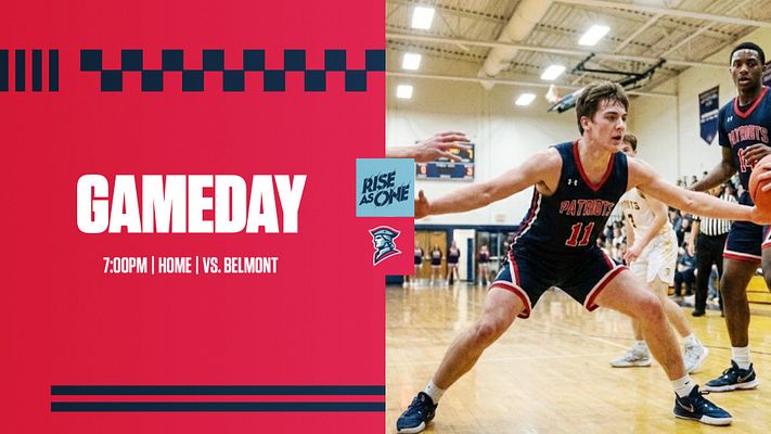 Game day template with teal left panel featuring bold white text, checkered geometric pattern, and opponent/time details, paired with large player photo on right showing athlete in action