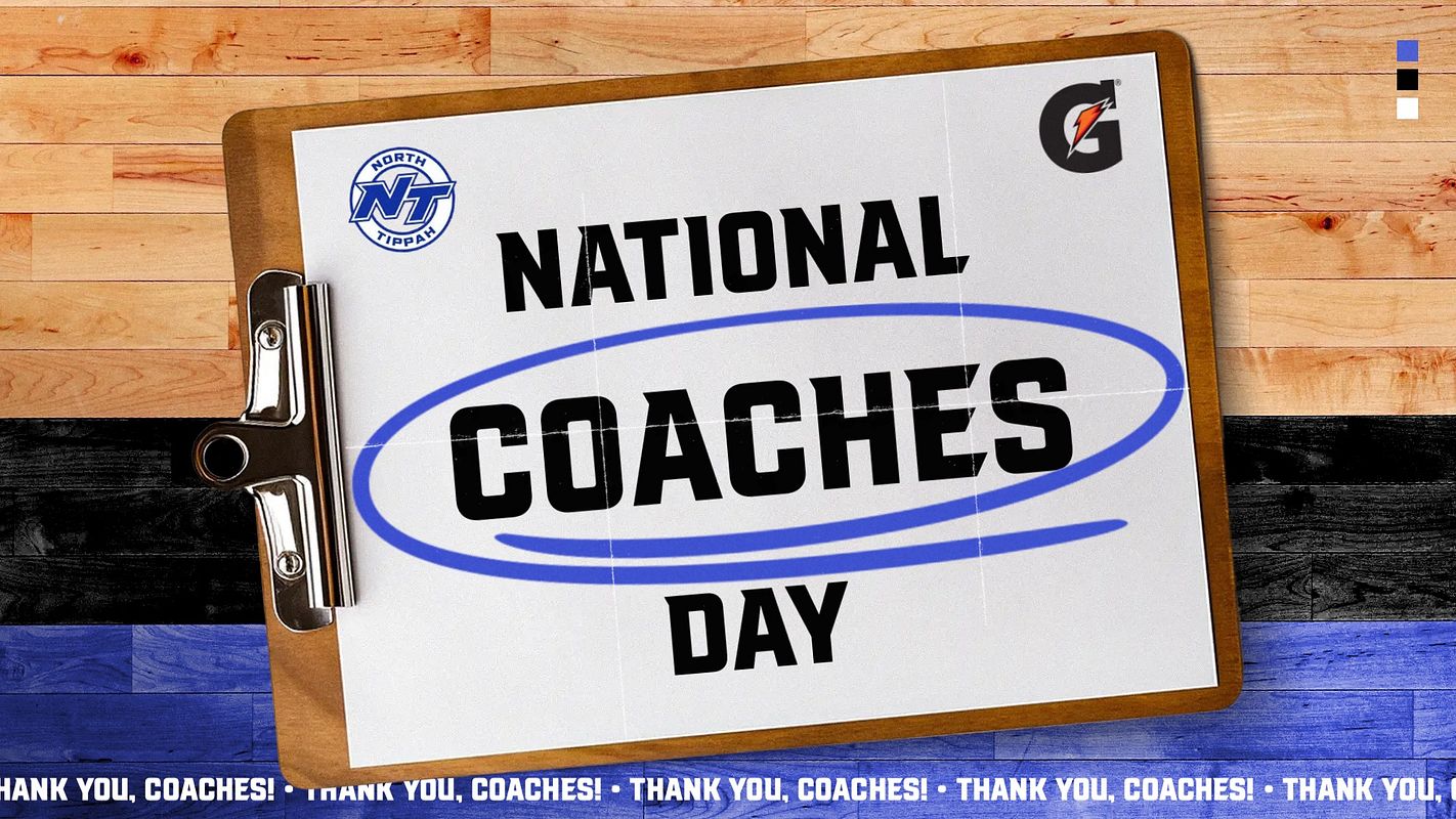Real-world National Coaches Day graphic