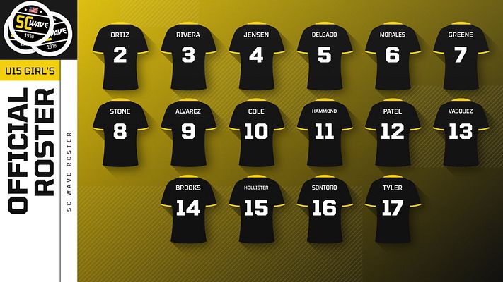 Club Jersey/Roster