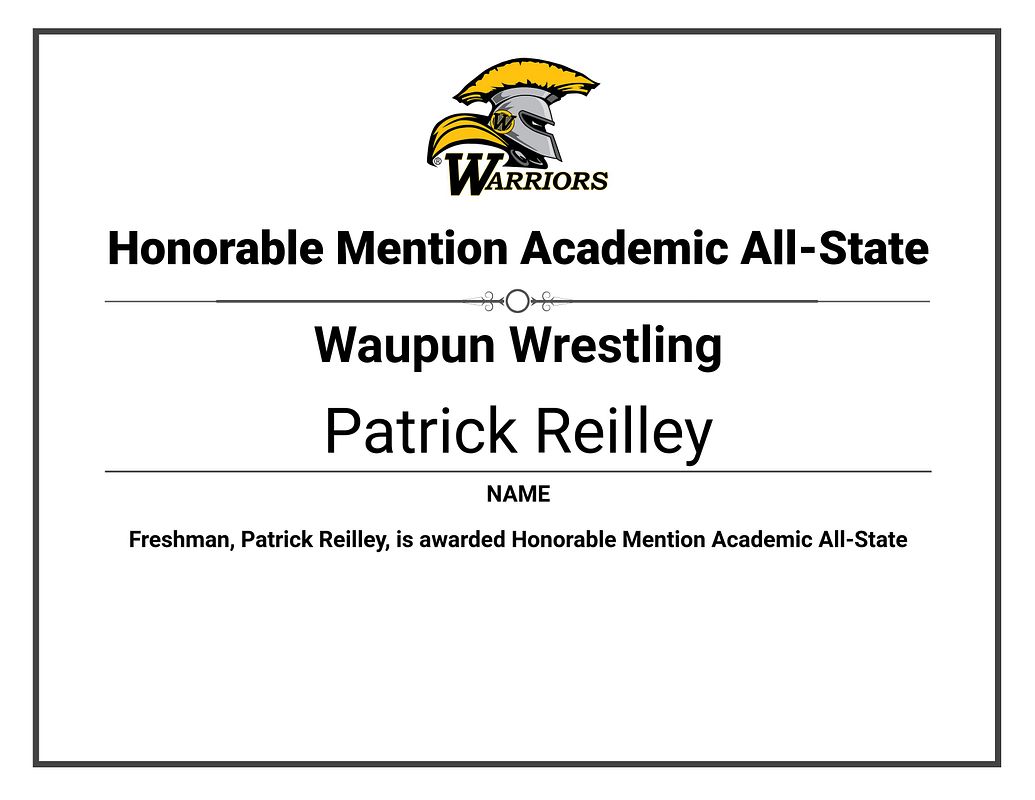 Real-world Award Certificate graphic