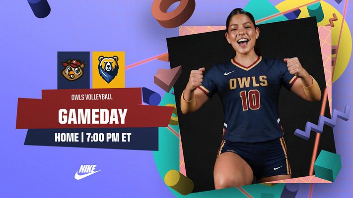 Vibrant 90s-style gameday template with purple background, colorful geometric shapes, team logo badges, large player photo frame on right, and bold text overlay displaying team name, game type, location and time information. Multi-format design suitable for social media platforms.