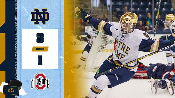 Hockey score template with a vibrant blue and gold color scheme, featuring team logos, scoreboard area for scores, and a dynamic player action shot for game highlights.