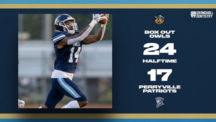 Score update template featuring a player photo on the left, team logos, and game scores on the right. Dark blue and gold color scheme, designed for social media sports updates.