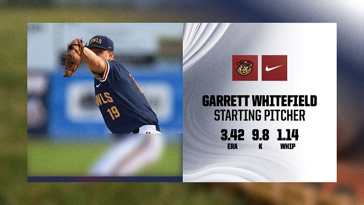 Player spotlight template with a dynamic athlete image on the left, stats displayed on the right, featuring bold player name and performance metrics in a sleek, modern design.