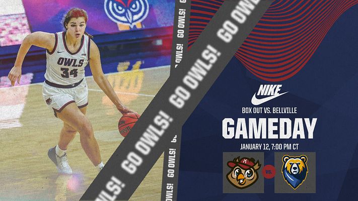 Multi-format gameday template featuring bold 3D ribbon elements, large player photo, game details, and vibrant colors, designed for social media posts across various sizes.