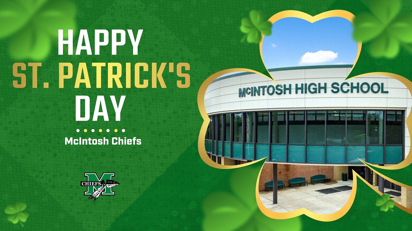 Real-world St. Patrick's Day graphic