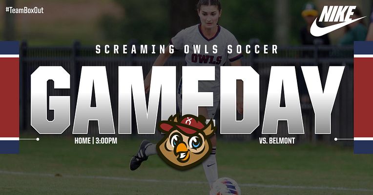 Multi-format gameday template featuring bold 'GAMEDAY' text, team name and opponent details at the bottom, with a dynamic athlete photo background and athletic brand logo.