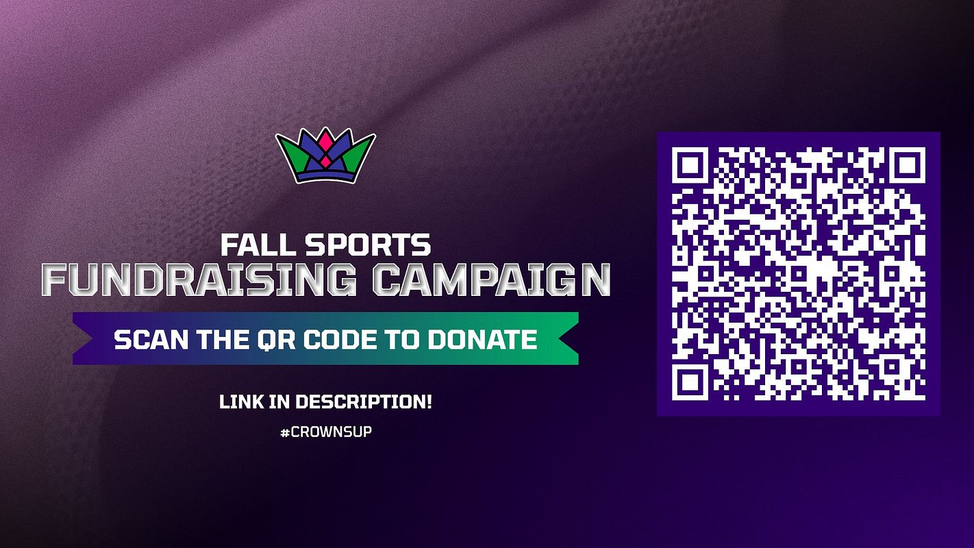 Real-world Announcement with QR Code (Jersey Mesh) graphic