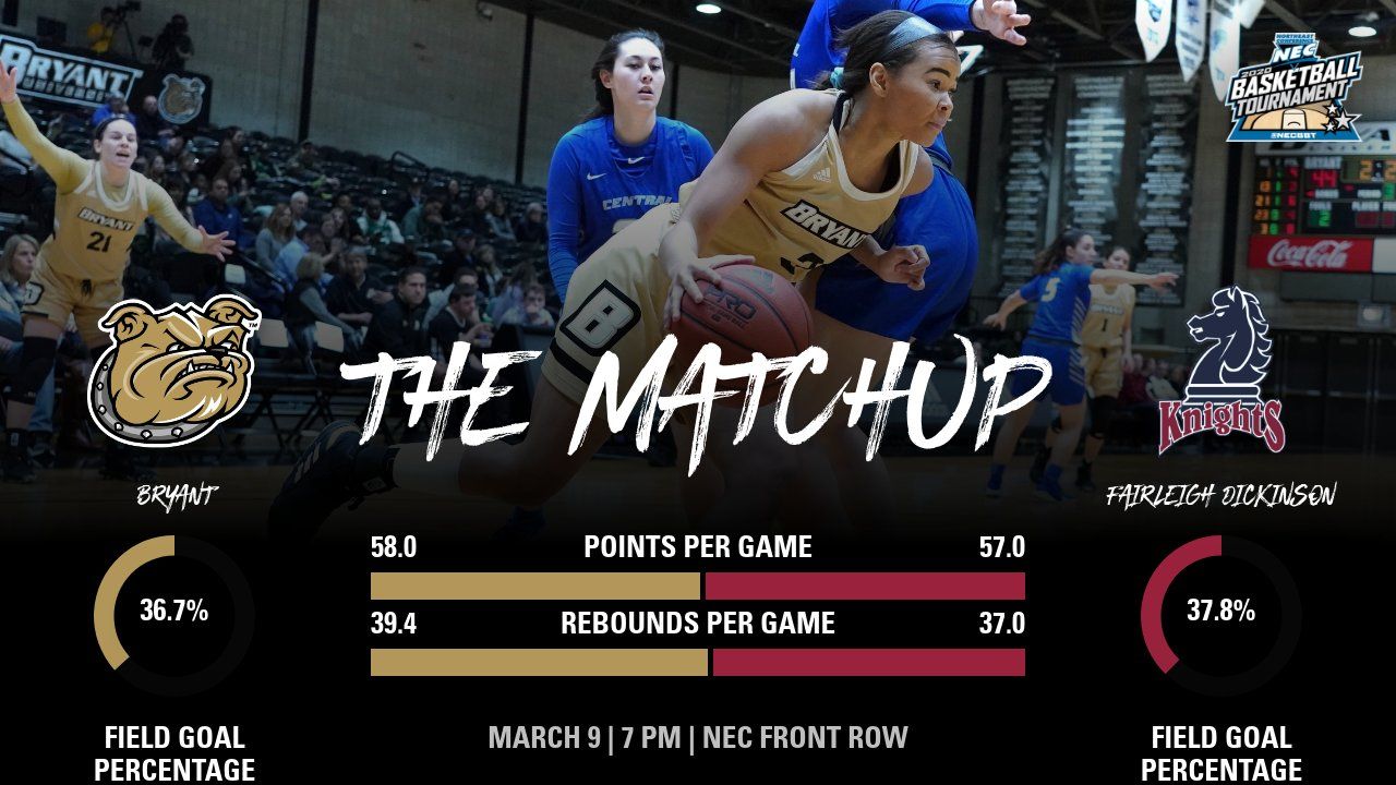 Real-world Gameday Stat Matchup graphic