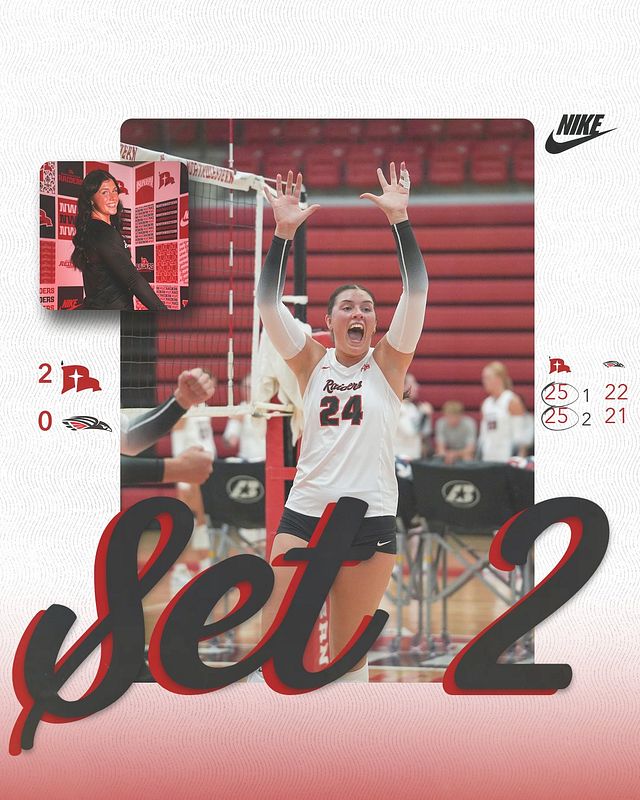 Real-world Volleyball Title Score graphic