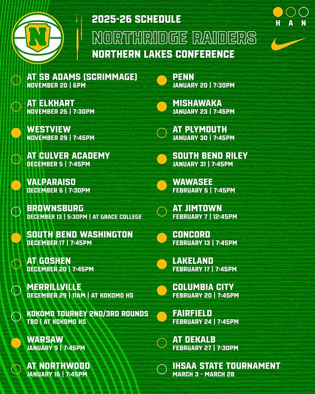 Real-world Classic Schedule (1-24 Games) graphic