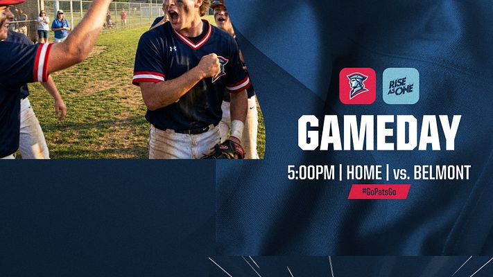 Gameday template with jersey mesh texture, featuring a dynamic photo of a player celebrating on the left, bold 'GAMEDAY' text, game time, opponent details, and hashtag elements.