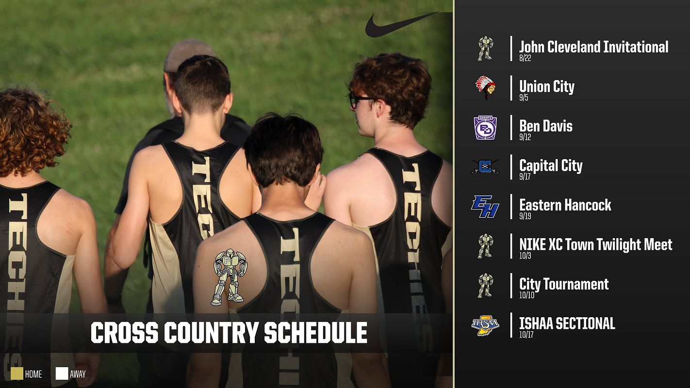 Real-world 12-Game Vertical Schedule graphic