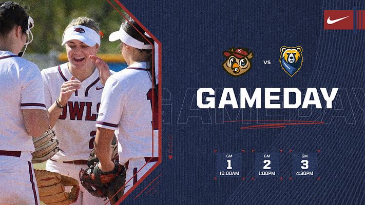 Multi-format gameday template featuring a dark blue background, player interaction photo on the left, and game details with logos on the right, designed for social media.