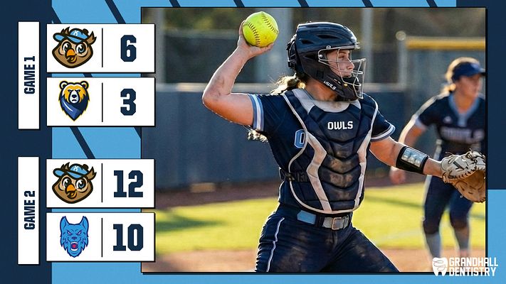 Score update template with a blue and white color scheme. Features spaces for two game scores, player photos, and sections labeled 'Game 1' and 'Game 2'. Designed for social media sharing.