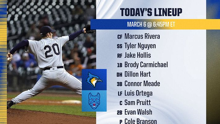 Lineup template with fractal glass effect featuring player photo on left, team logos, and right-aligned text listing player names and positions. Includes date/time banner and team branding areas. Available in landscape and portrait formats.