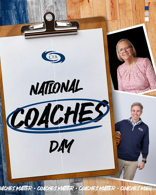 Real-world National Coaches Day graphic