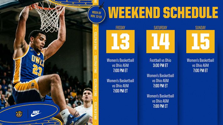 Multi-Format Weekend Schedule