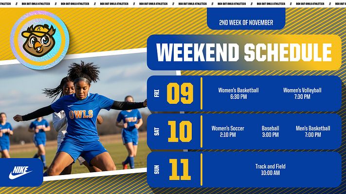 Multi-Format Weekend Schedule