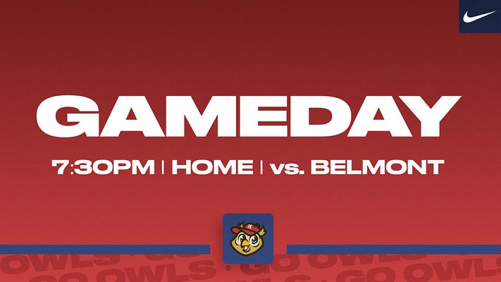 Game day template with bold purple background, large white "GAMEDAY" headline, time/date/location text area, and centered team logo on orange badge. Orange accent bar and "BOXOUT" label in top right. Designed for landscape, Instagram, and story formats.