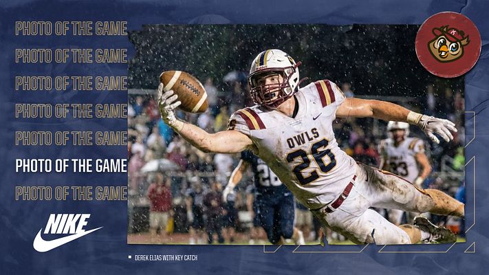Flexible multi-format template showcasing a prominent player photo with a bold title area on the left, social media logos, and a caption space below.