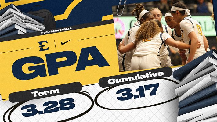 GPA template featuring large 'GPA' text, stats for term and cumulative GPA in circles, with a background of stacked books, suitable for social media graphics.
