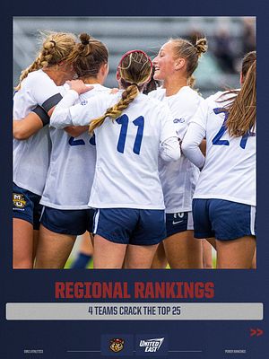 Multi-format ranking template with soccer player photo above dark navy section containing red headline text and gold banner for ranking details, designed for Instagram stories and social media ranking graphics across panels