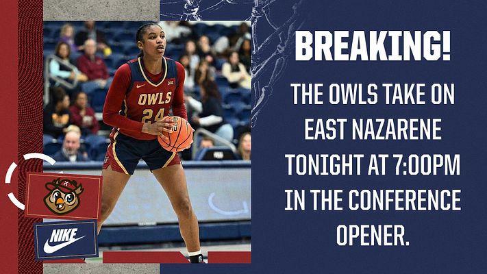 Social media template featuring bold headline area, player action photo on the left, and text area with game details on the right. Designed for Instagram and stories.