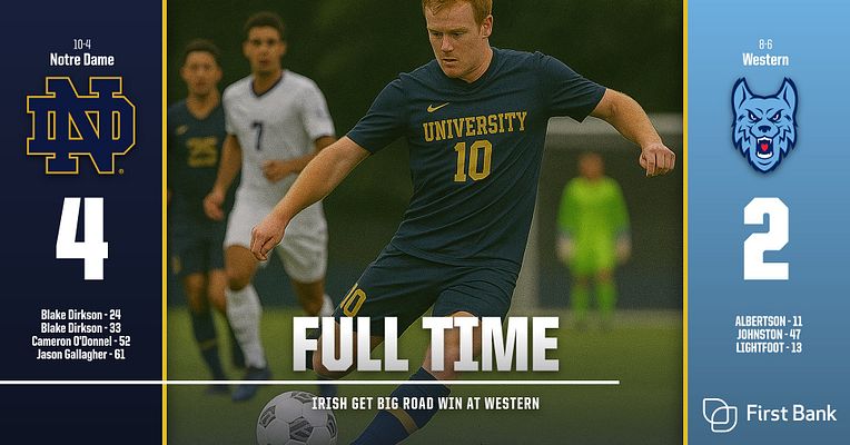 Soccer quickscore template with a dark background, large text for final score, player photo on the left, and game highlights and logos on the right, designed for social media updates.