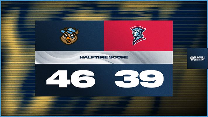Score template with fractal glass effect featuring two team logos at top, large score display in center (4 vs 3), and statistics rows below showing runs and errors.