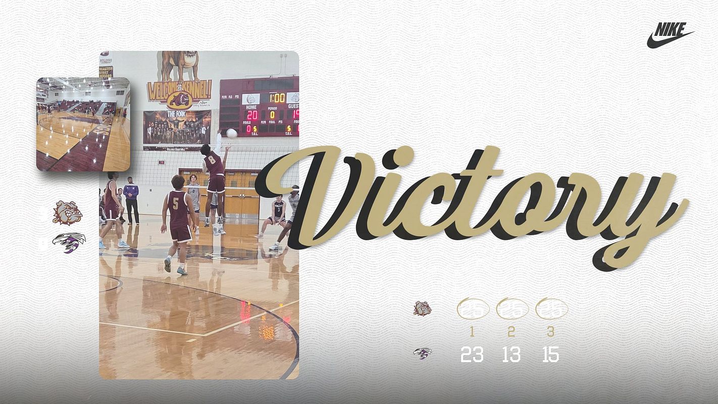 Real-world Volleyball Title Score graphic