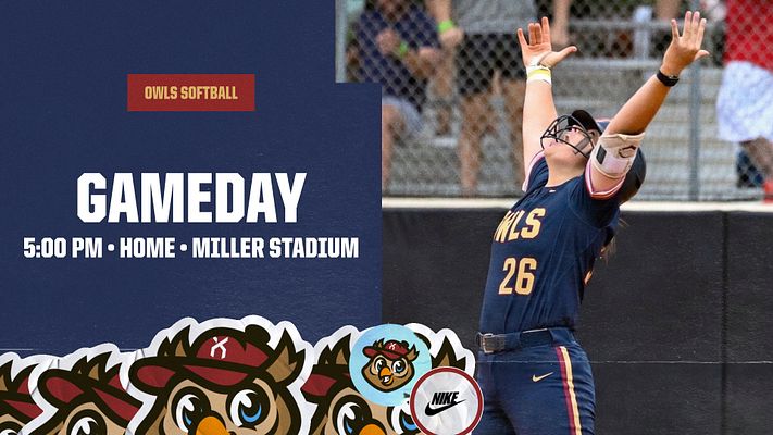 Multi-format game day template featuring navy background with white text, team logo badge, large "GAMEDAY" heading, game details section on left, action player photo on right, and decorative team mascot stickers at bottom. Designed for Instagram stories, portraits, and landscape social media posts.