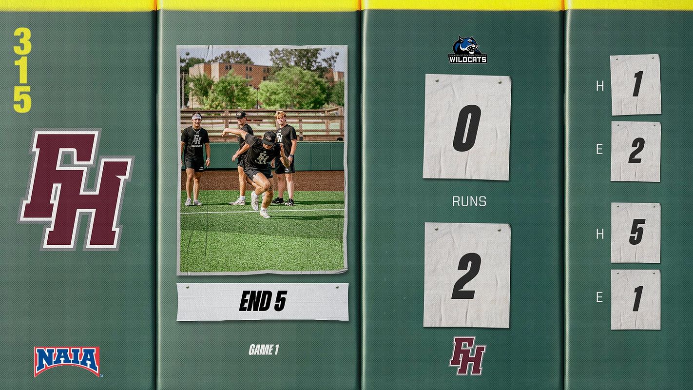 Real-world Outfield Wall Score graphic
