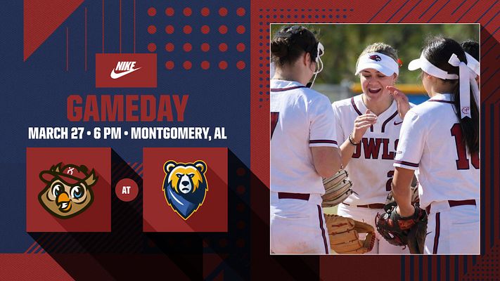 Gameday template featuring a bold background with graphic shapes, large text areas for event details, team logos, and a player photo section, designed for social media sharing.